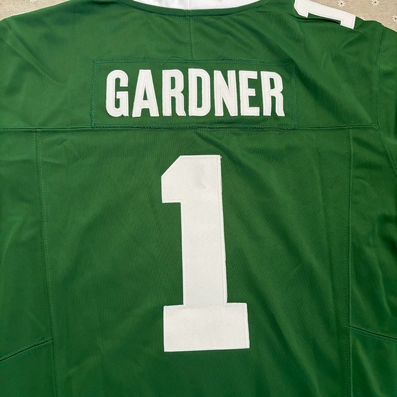 NFL Sauce Gardner New York Jets Mens 1#Jersey Green - Picture 7 of 7